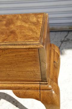  American of Martinsville 1970s American Of Martinsville Burl Ming Style Side Table - 4107395