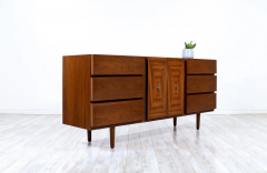  American of Martinsville American of Martinsville 9 Drawers Walnut Dresser - 2605483