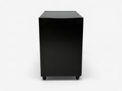  American of Martinsville American of Martinsville Campaign Dressers Ebonized Wood Chrome USA 1970s - 4503088