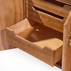  American of Martinsville American of Martinsville Mid Century Walnut Burlwood and Brass Credenza - 4567140