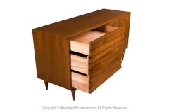  American of Martinsville American of Martinsville Mid Century Walnut Credenza - 3144876