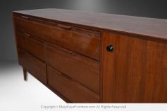  American of Martinsville American of Martinsville MidCentury 9 Drawer Dresser Credenza - 4032382