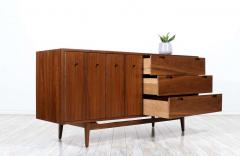  American of Martinsville American of Martinsville Walnut Dresser with Bi Folding Doors - 2306338