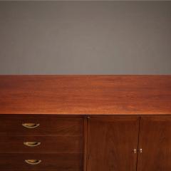  American of Martinsville Ash Wood Sideboard Buffet With Gold Hardware by American of Martinsville - 4654073