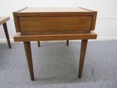  American of Martinsville Handsome Pair of American of Martinsville Mid Century Modern End Tables - 1748049