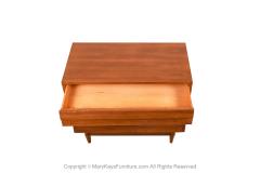  American of Martinsville Mid Century American of Martinsville Louvered Bachelors Chest - 3615938