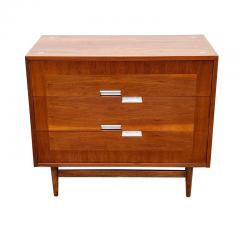  American of Martinsville Mid Century Modern Matching Pair of Chests Commodes or Large Night Stands - 2011765