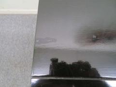  American of Martinsville Pair of Chinoiserie Style Asian Modern Lacquered Nightstands Mid Century - 1629535