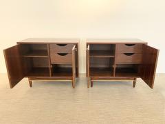  American of Martinsville Pair of Mid Century Modern American of Martinsville Cabinets 1960s  - 3873310