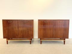  American of Martinsville Pair of Mid Century Modern American of Martinsville Cabinets 1960s  - 3873311