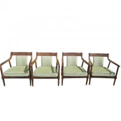  American of Martinsville Pair of Mid Century Modern Lounge Chairs American Furniture of Martinsville - 2693474
