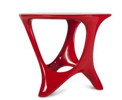  Amorph Amorph Alamos Central Table in Red Lacquer - 1879055