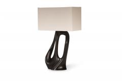  Amorph Amorph Ana Table Lamp Black Lacquer with Ivory Silk Shade - 2119681