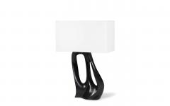  Amorph Amorph Ana Table Lamp Ebony Stain With Ivory Silk Shade - 3495609