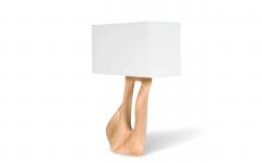  Amorph Amorph Ana Table Lamp Honey Stain With Ivory Silk Shade - 3463465