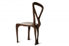  Amorph Amorph Gazelle Dining Chair in Walnut Wood and Natural Stain - 1604288