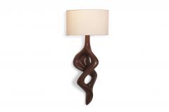  Amorph Amorph Nomi Wall Lamp with shade Walnut finish - 983341