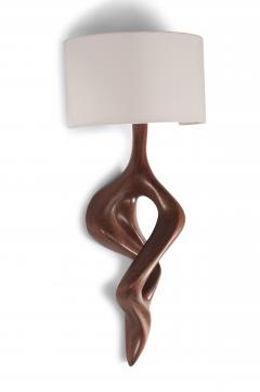 Amorph Amorph Nomi Wall Lamp with shade Walnut finish - 983345