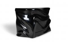  Amorph Amorph Noor nightstand in black lacquer with glass top - 3711367