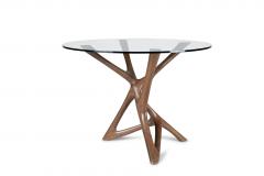  Amorph Ava central table in Natural stain on Walnut wood with glass top - 3596318