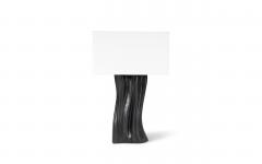  Amorph Doris Table lamp Ebony stain in Ash wood with Ivory Silk shade - 3446847