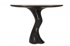  Amorph Haya Console Table Solid Wood Ebony stained Wall Mounted - 1228166