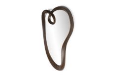  Amorph Malva Wall Mirror in Graphite Walnut stain on Ash wood by Amorph - 4131370