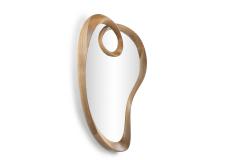  Amorph Malva Wall Mirror in Honey stain on Ash wood by Amorph - 4168627