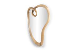  Amorph Malva Wall Mirror in Honey stain on Ash wood by Amorph - 4168630
