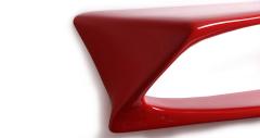 Amorph Model Contemporary Shelf Wall Decor Red Lacquer Glossy - 588880