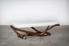  Amorph Nala Bench in Walnut Stain in Ash Wood by Amorph - 4168679