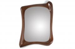  Amorph Narcissus Mirror Frame Walnut Finish - 943572