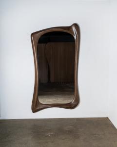  Amorph Narcissus mirror in Graphite Walnut stain on Ash wood by Amorph - 4503314