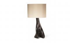  Amorph Nile Table Lamp in Desert Night Stain Finish with Ivory Silk Shade - 2254424