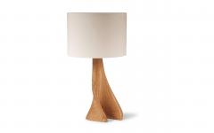  Amorph Nile Table Lamp in White Oak Natural Stain with Ivory Shade - 2400648