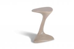  Amorph Palm side table Snow stain on solid Walnut wood - 3053216