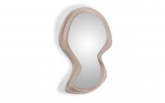  Amorph Rose wall mirror in Whitewash stain on Ash wood - 3206378