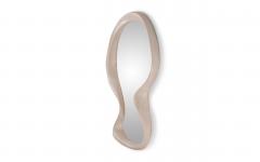  Amorph Rose wall mirror in Whitewash stain on Ash wood - 3206381