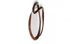  Amorph Saba Wall Mirror in Natural stain on Walnut wood by Amorph - 4393232