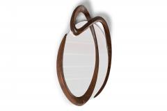  Amorph Saba Wall Mirror in Natural stain on Walnut wood by Amorph - 4393235