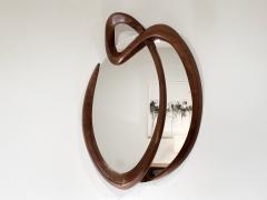  Amorph Saba Wall Mirror in Natural stain on Walnut wood by Amorph - 4412917