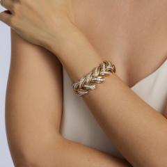  Andr Vassort Paris Andr Vassort Gold and Diamond Bracelet - 3208813