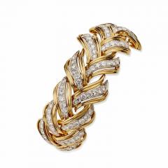  Andr Vassort Paris Andr Vassort Gold and Diamond Bracelet - 3208818