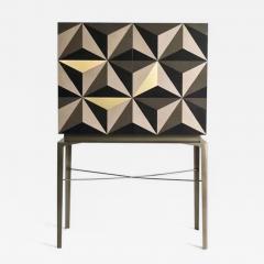  Angelo Cappellini Dark Tessella Cabinet - 4705356
