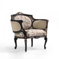  Angelo Cappellini Diderot Carved Armchair - 4705367