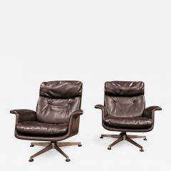  Anonima Castelli Italian 1970 Swivel Armchairs by Anonima Castelli - 547031