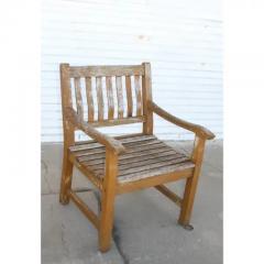  Another Human Vintage Maritime Heritage Bench Chair - 3532505