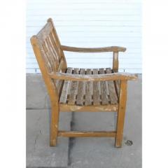  Another Human Vintage Maritime Heritage Bench Chair - 3532508