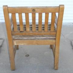  Another Human Vintage Maritime Heritage Bench Chair - 3532529