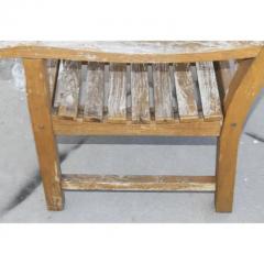  Another Human Vintage Maritime Heritage Bench Chair - 3532552